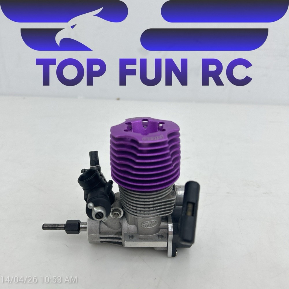 OFNA PICCO .21 NITRO RC ENGINE W/ PULL START GOOD COMPRESSION FOR RC BUGGIES