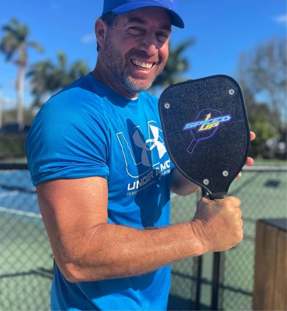 "Speed Up" Pickleball Trainer Aid - Includes 3 Weights: 2.5oz - 5oz - 7.5oz