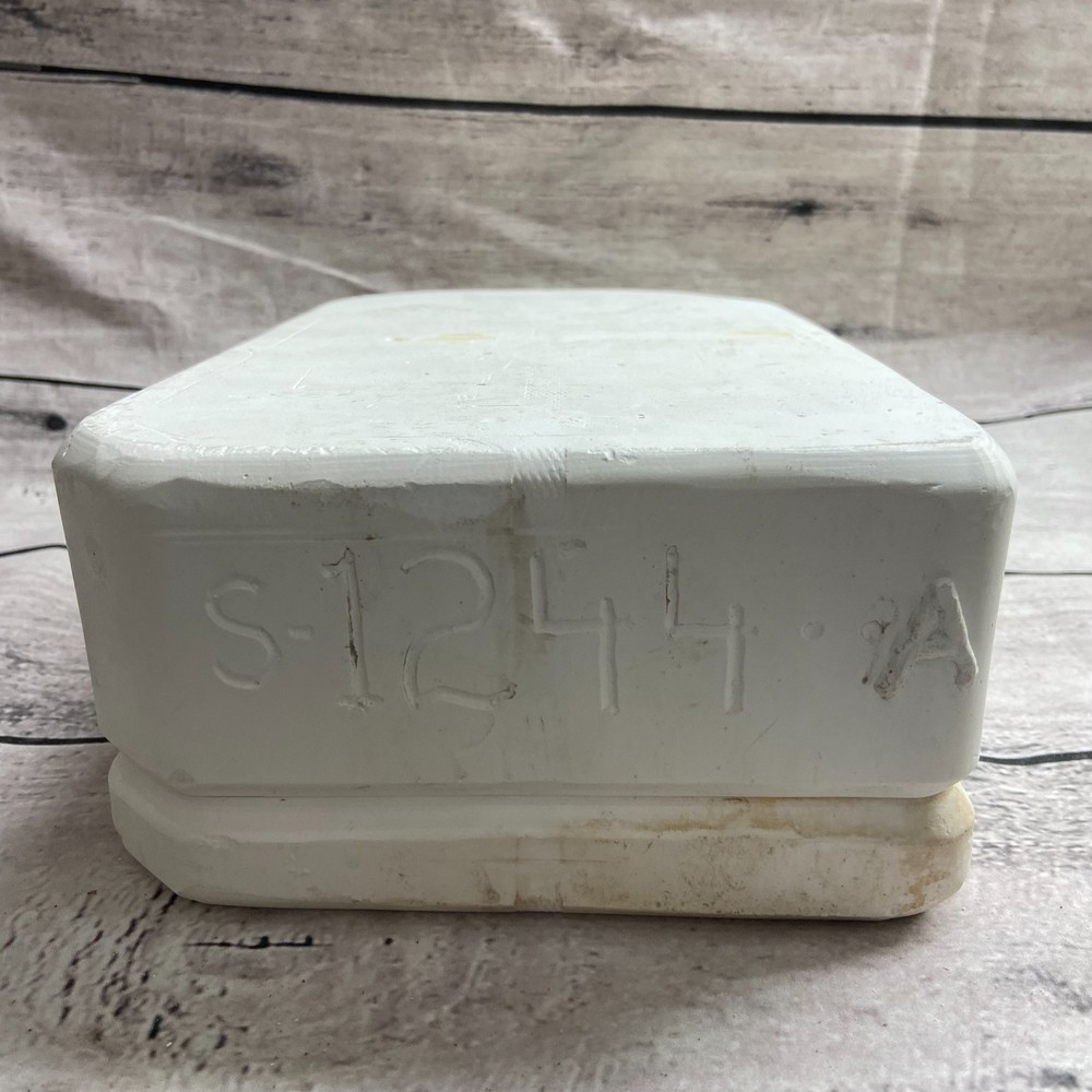 Vintage 1986 Scioto Ceramic Slip Casting Mold Base For Train #S-1244A