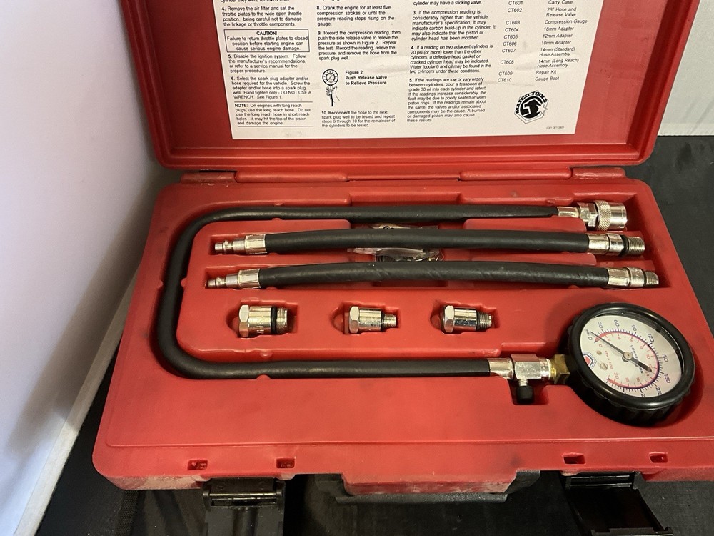 Matco Tools - CT60K - Compression Tester Kit - Red (27971)