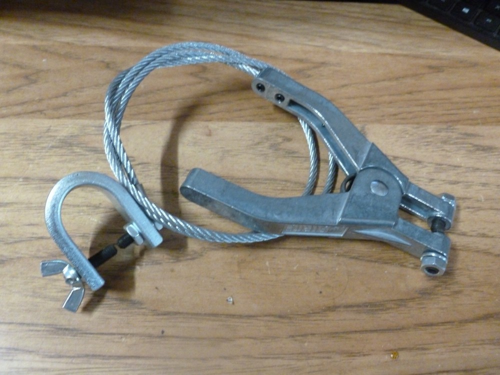 NEW - JUST RITE Select 08498 Ground Wire With Clamp And C-Clamp