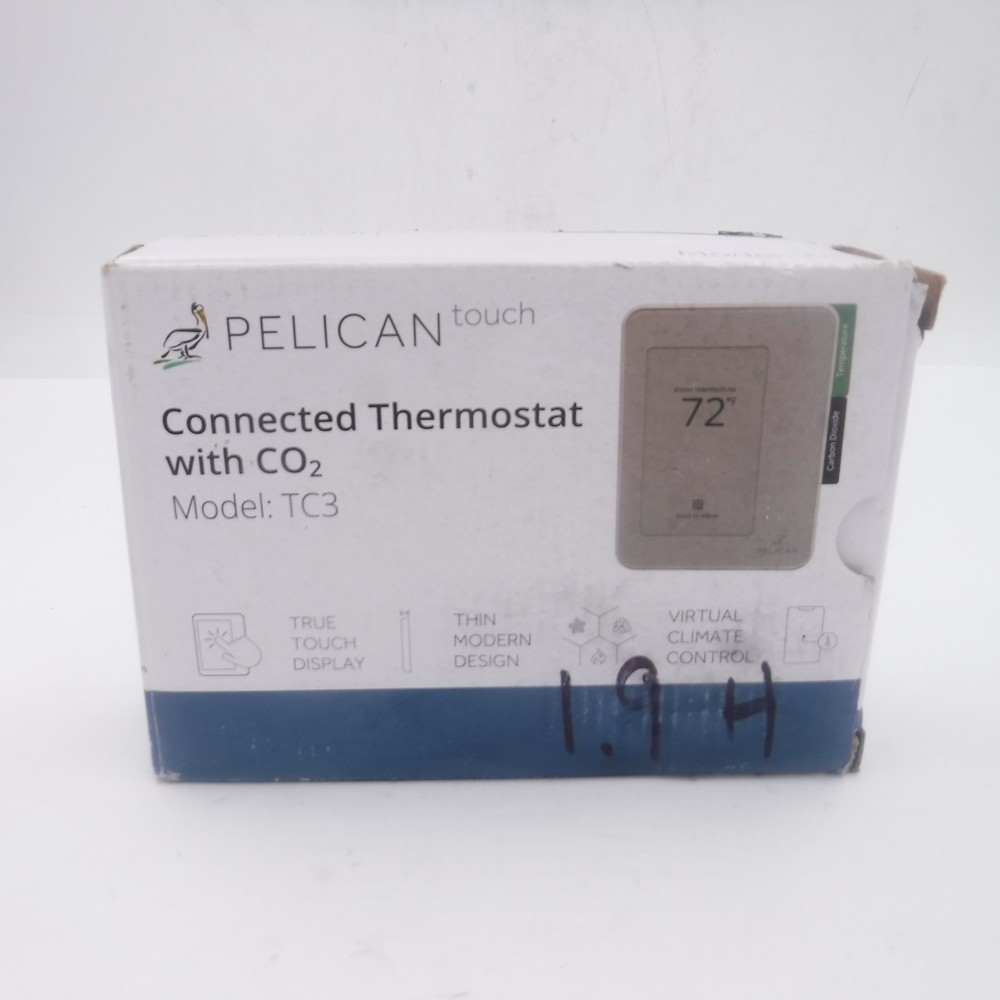 Pelican TC3 Wireless Connected Thermostat with CO2 Sensor