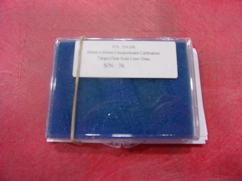MAX LEVY DA104 - Checkerboard Calibration Target - NIST Traceable - NEW
