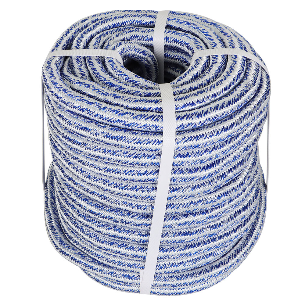 Arborist Tree Rope 20000Lbs 24 Strand Braid Polyester Rope 3/4" × 100'