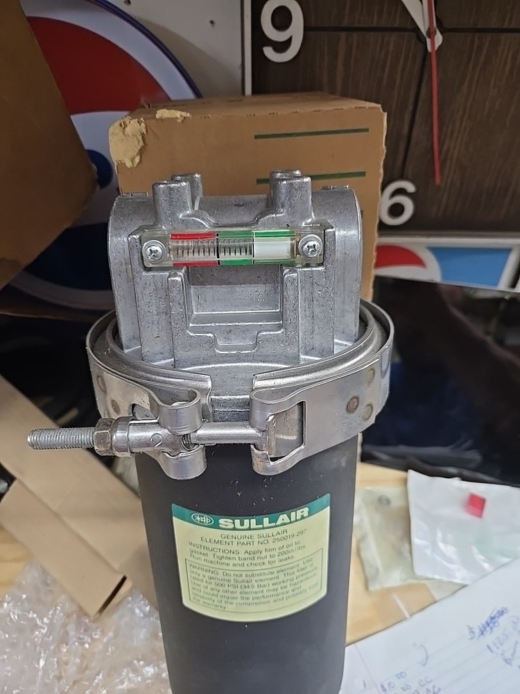 SULLAIR FILTER HOUSING NEW OLD STOCK ENTIRE ASSEMBLY