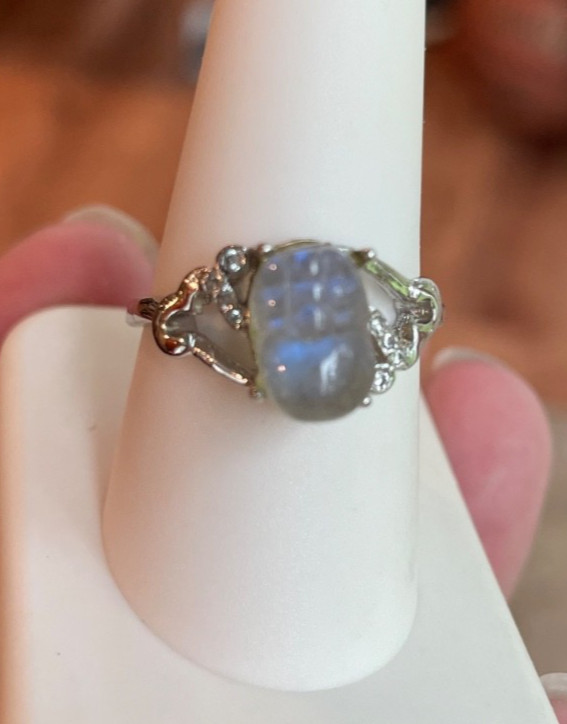 Labradorite pixiu ring (adjustable)
