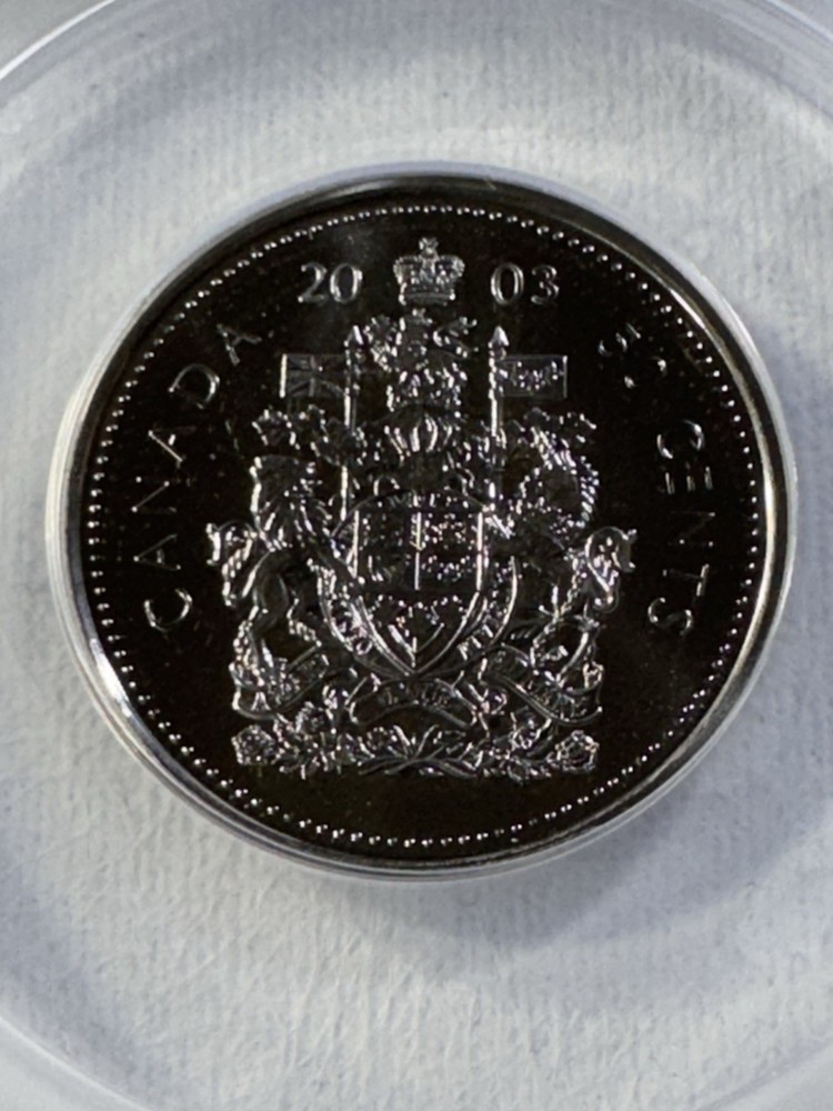 2003 Canada 50 Cents Graded MS 68 by ANACS