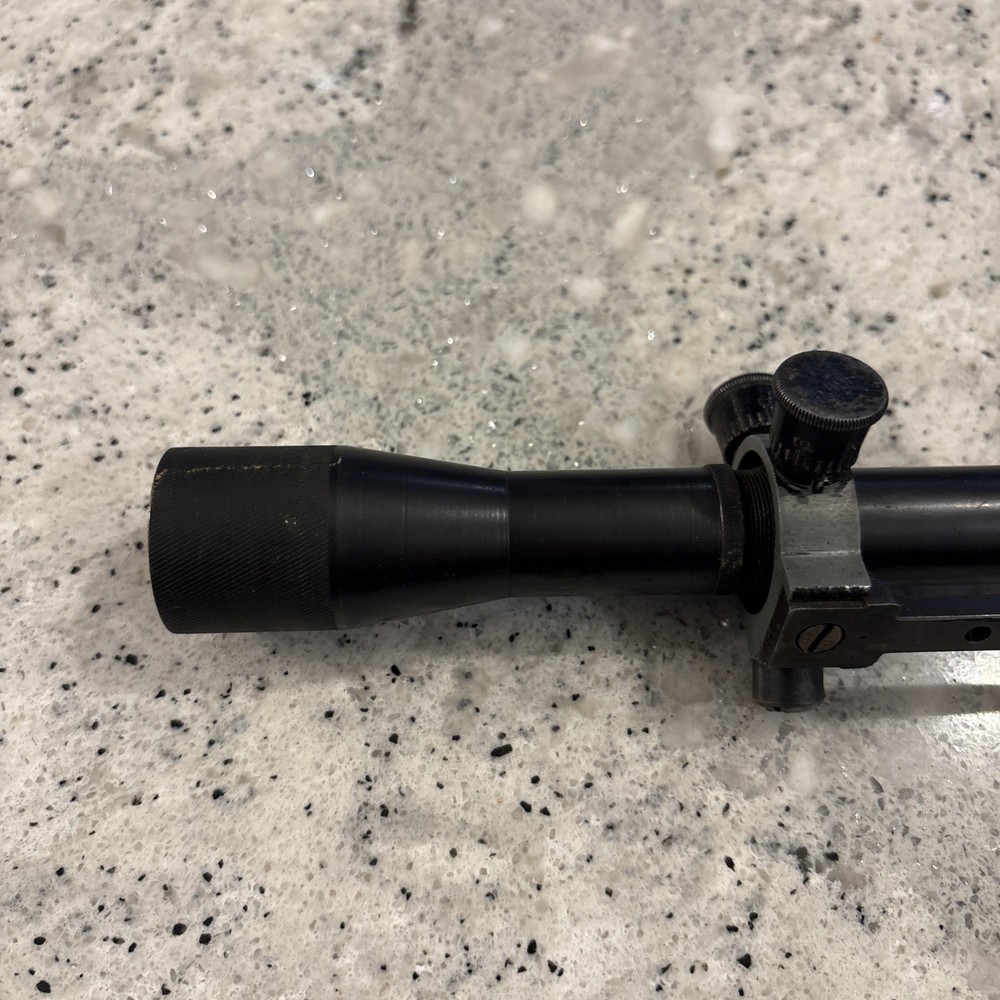 Vintage .22 Rifle Scope external adjustment