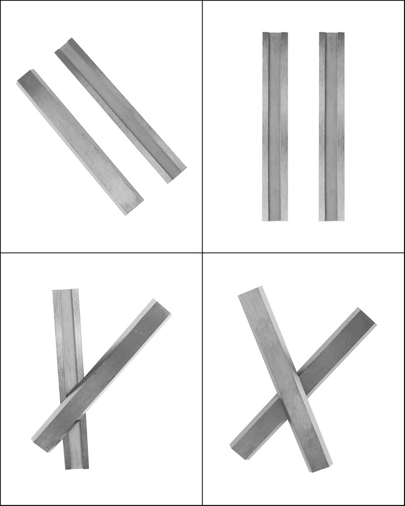 2.5" Carbide Paint Scraper Blades, Double-Edged Reversible Replacement Tungsten