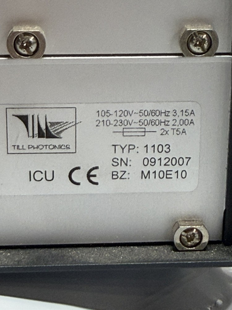 Till Photonics Imaging Control Unit Scientific Lab Equipment Powers On
