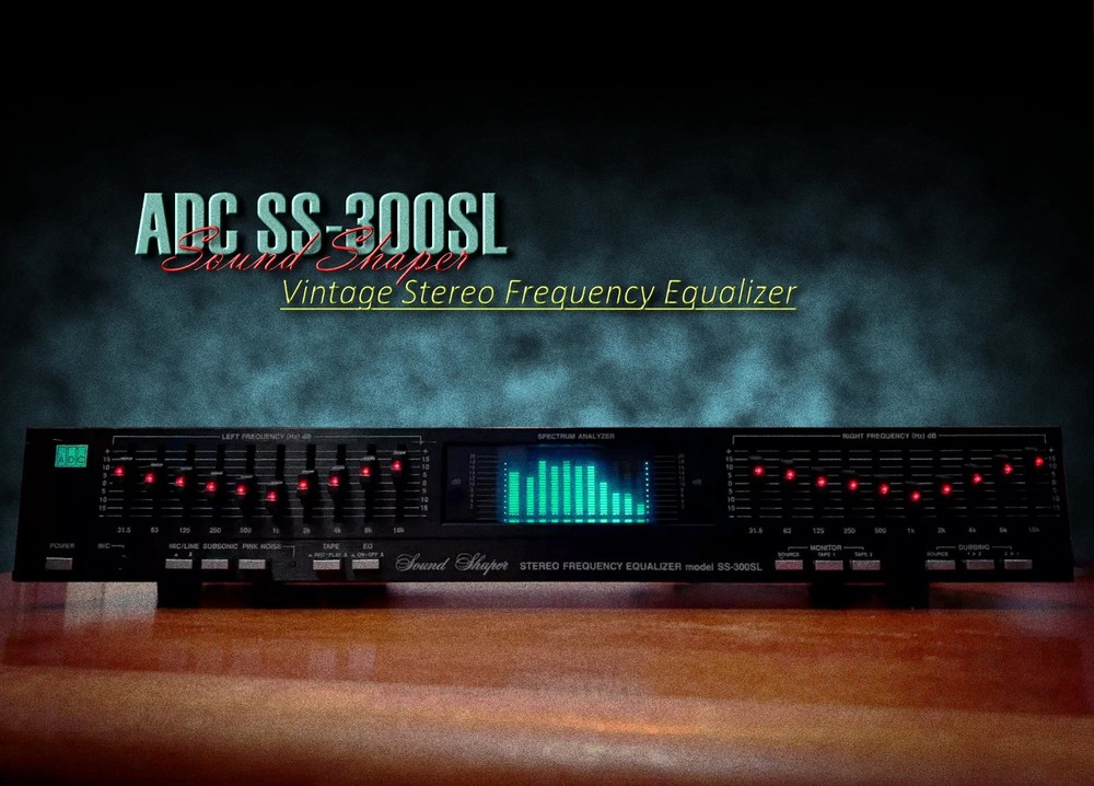 ADC SS-300SL 🌈RaRe🌈 Vintage Stereo Equalizer