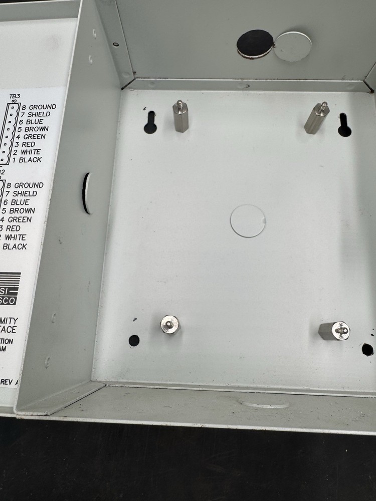 Casi Rusco GE Security Interface Panel Empty Cabinet Box