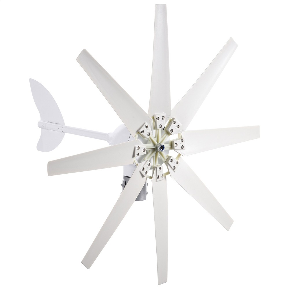 1200W DC 24V Wind Turbine Generator Kit with Charge Controller Windmill Power