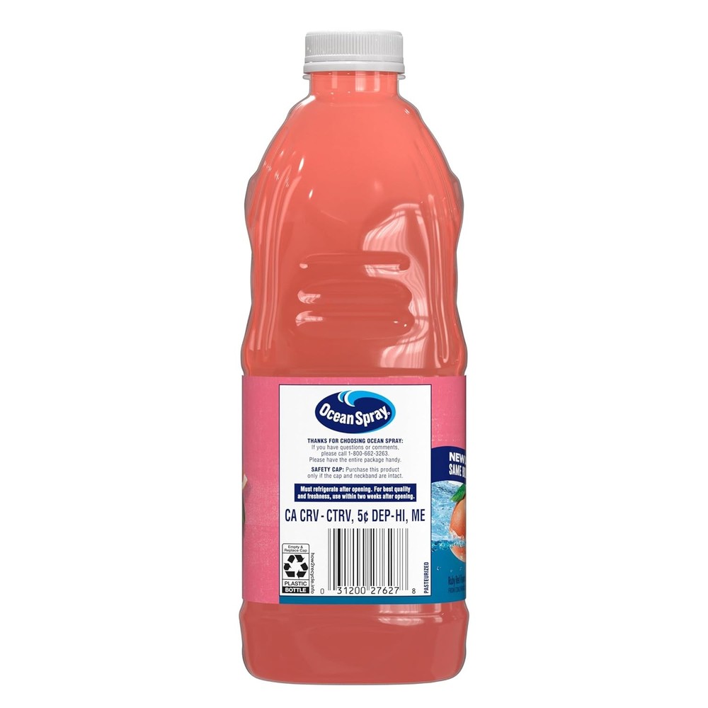 Ocean Spray® Ruby Red Grapefruit Juice Drink, 64 fl oz Bottle