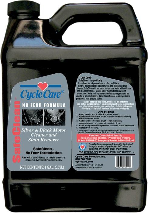 Cycle Care Formula Safe Clean Silver & Black Engine Cleaner 1 Gallon