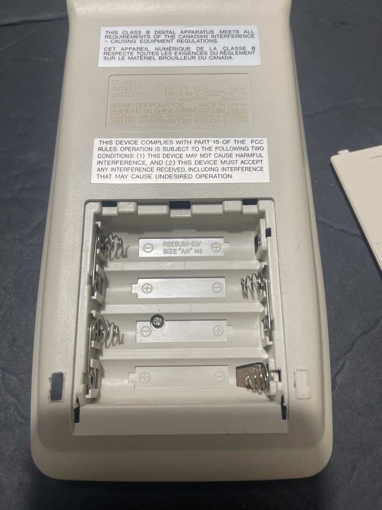 Sharp Elsi Mate EL-1611H Calculator