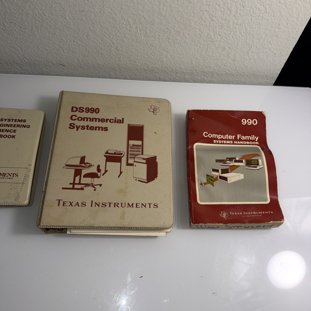 Texas Instruments 990 Handbook & Guide Vintage