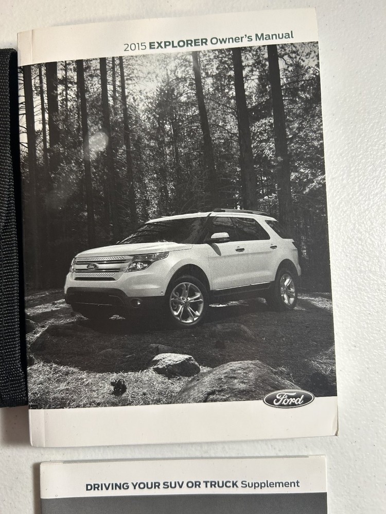 2015 Ford Explorer Owner's Manual Set