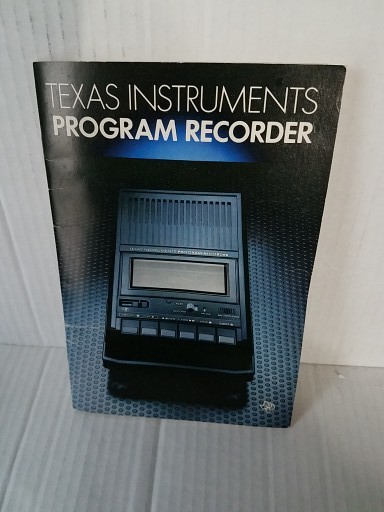 VINTAGE TEXAS INSTRUMENTS PROGRAM RECORDER PREOWNED PHP2700