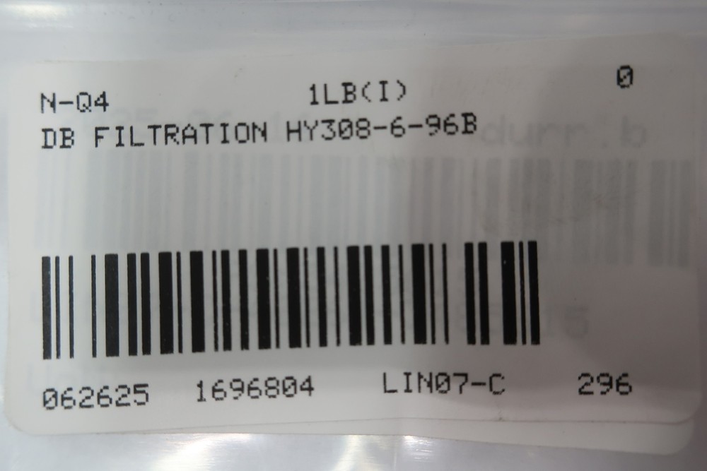 Db Filtration HY308-6-96B Hydraulic Filter Element
