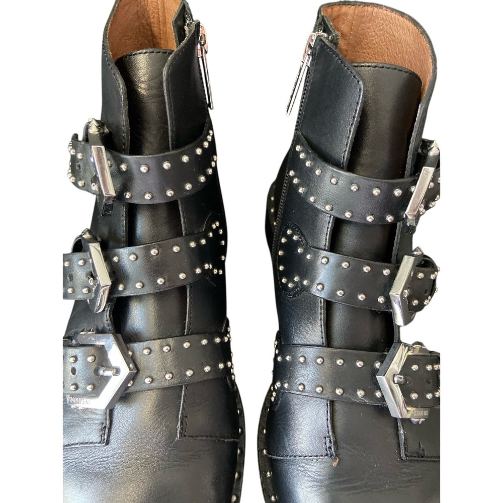 Black Lace-Up Ankle Boots | Gothic Y2K Biker Core