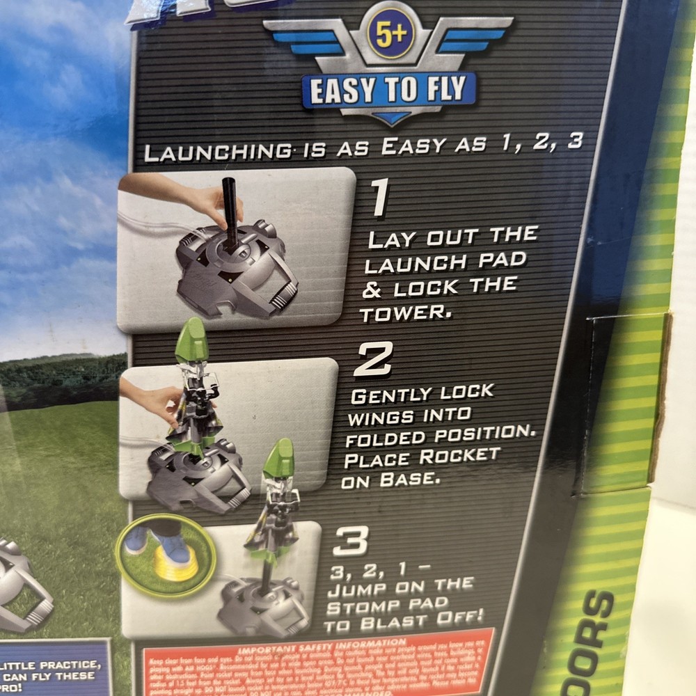 Air Hogs Automorph Rocket 2 In 1 Rocket And Glider 2007 Spin Master