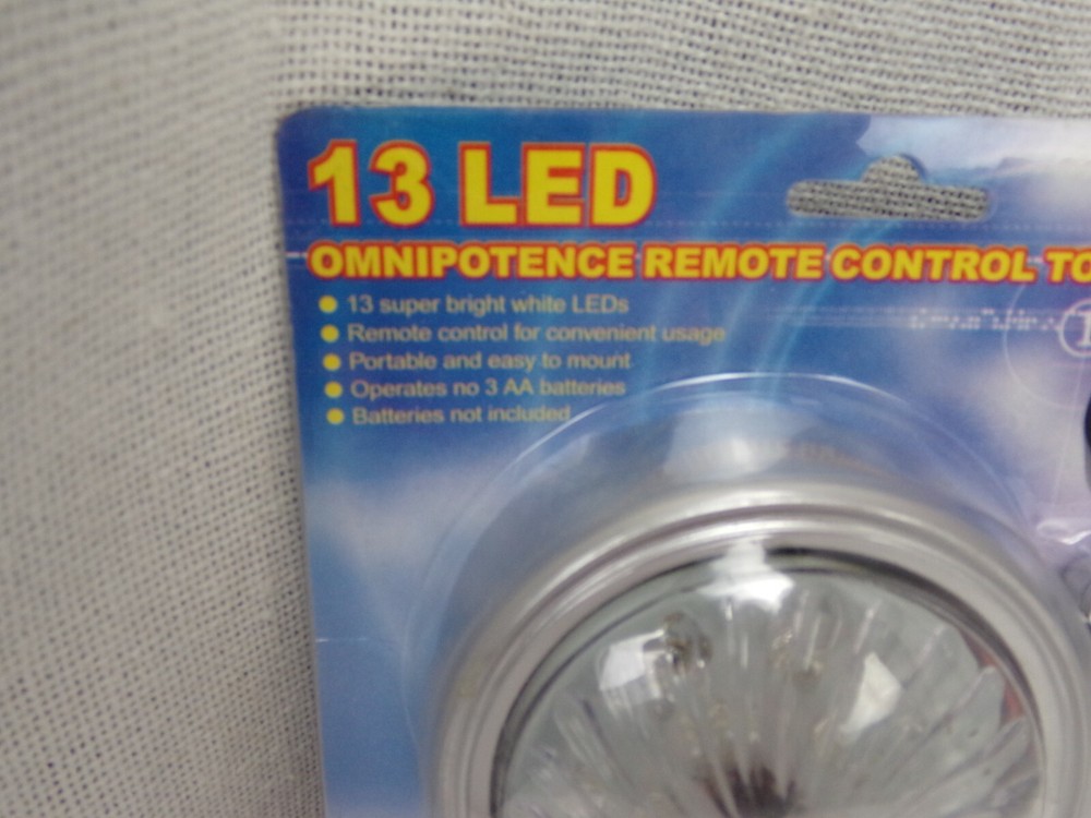 New-13 LED Remote Control/Touch Control Camping Light-Battery Operated