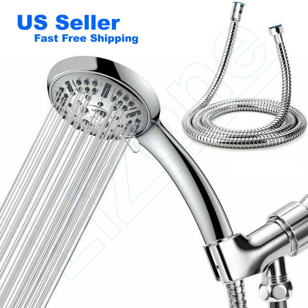9 Functions Handheld Shower Head Set With Hose High Pressure Shower Head