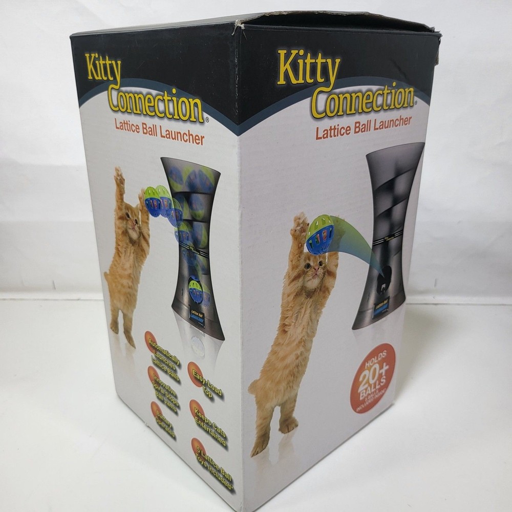 Kitty Connect lattice ball launcher