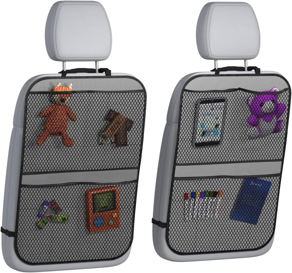 Kick Mats (Grey - 4 Pocket)