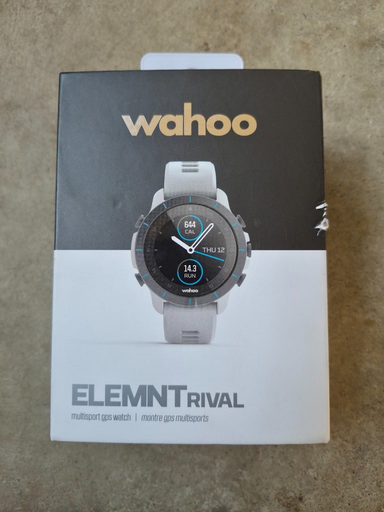 Wahoo ELEMNT RIVAL Multisport GPS Watch - White