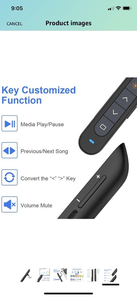 new Norwii professional wireless presenter