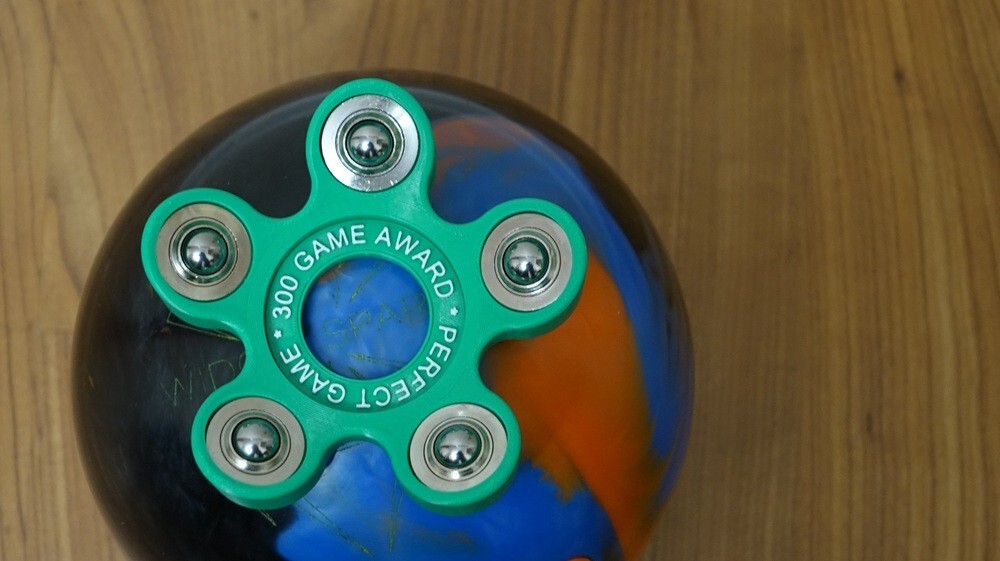 NEW VERSION Bowling Ball Rotating Cup Stand V.1.0 - Personalized