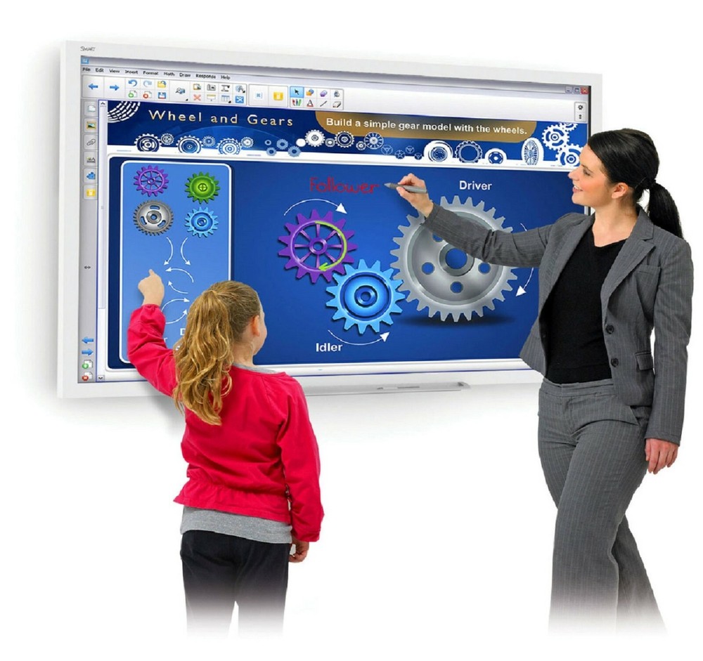 INTERACTIVE SMART BOARD SPNL 4065 with mobile floor stand (1YR GUARANTEE)