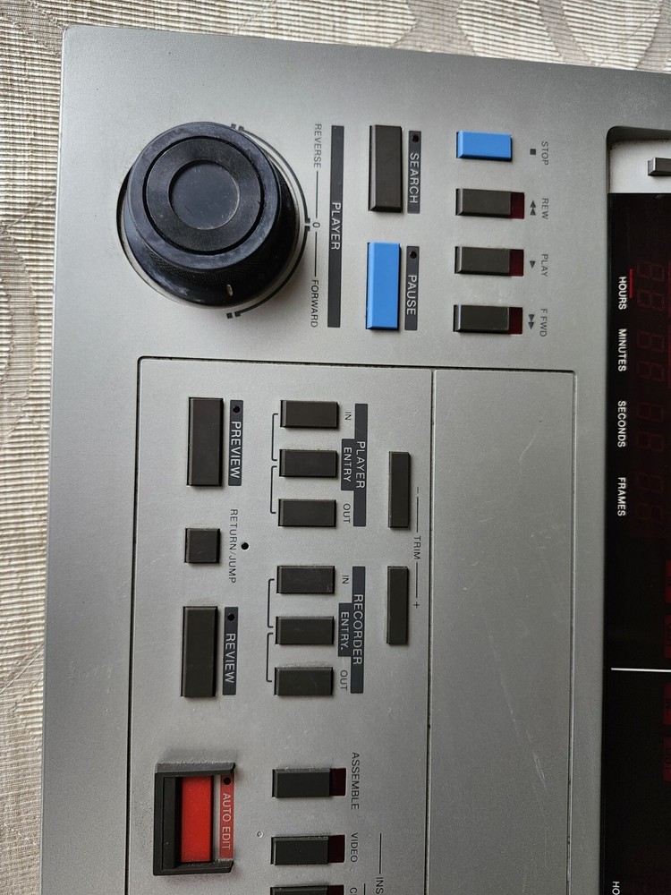 Sony Model RM-440 Automatic Editing Control Unit -Untested