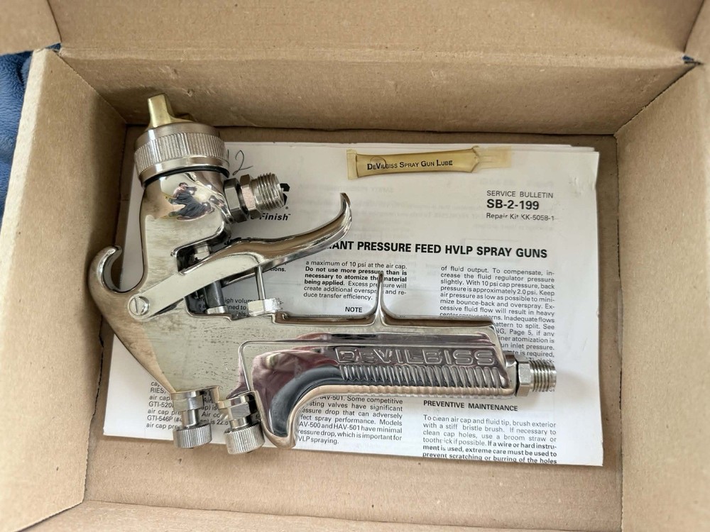 DeVILBISS SPRAY GUN GTI-520P