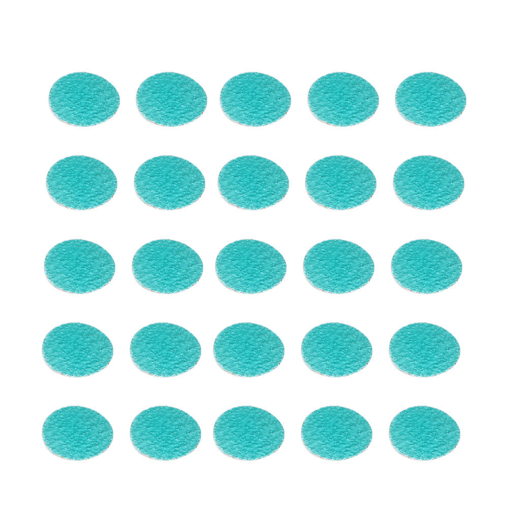 25 Pcs 2" 36 Grit Zirconia + Grind Aid Quick Change Sanding Discs Type