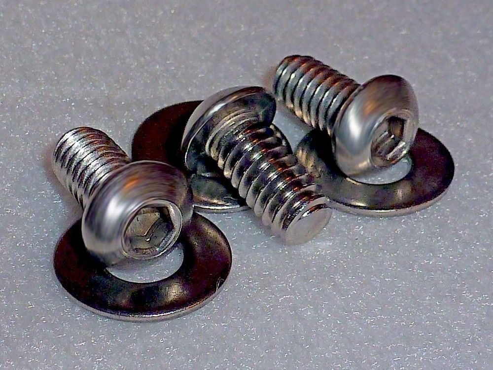 Harley Windshield Bolts Screws & Washers • 1996-2013 Glides • No Rust Stainless