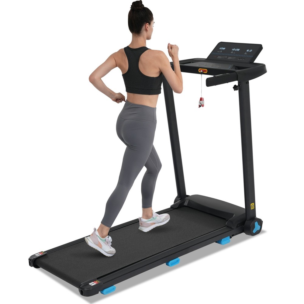 Foldable Treadmill 8% Incline 3.0HP 10MPH Type C & USB Charge Bluetooth Speaker