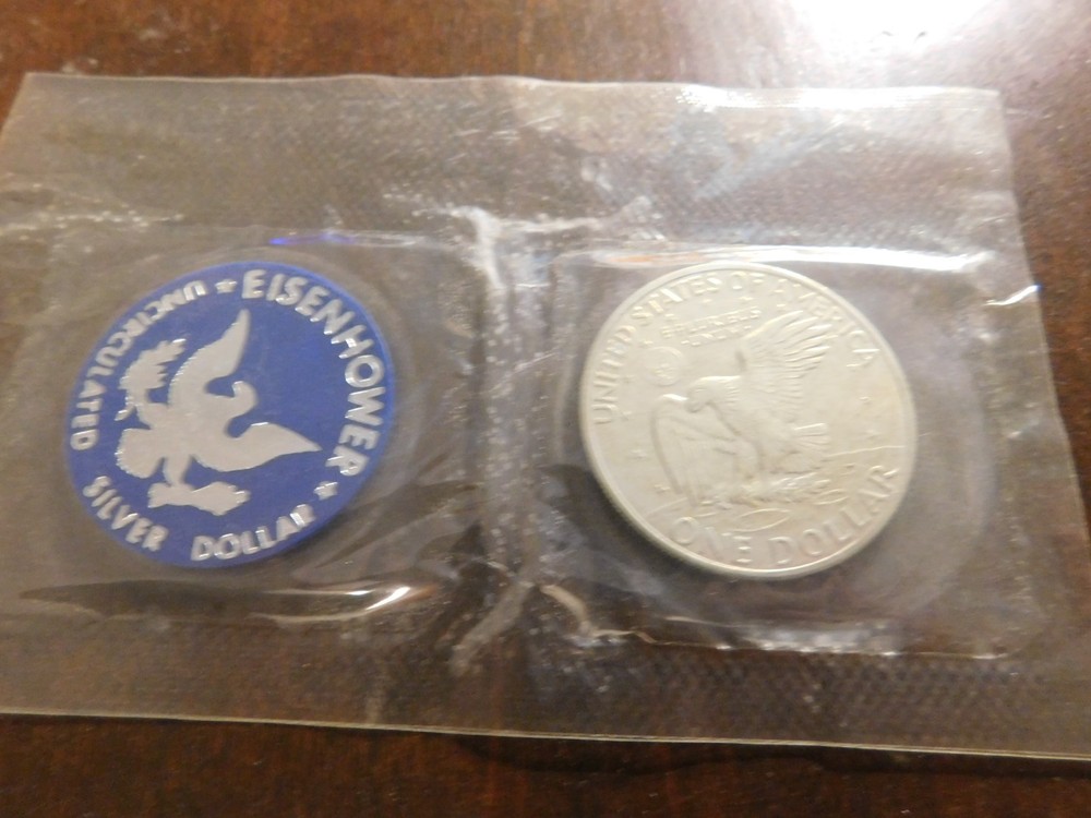 1971 EISENHOWER UNCIRCULATED SILVER DOLLAR