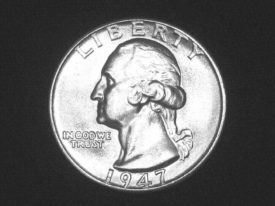 1947 Washington Quarter --- Gem Uncirculated