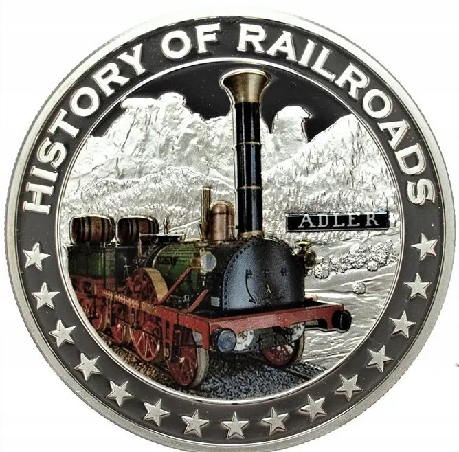 2011 LIBERIA RAILROADS ADLER 20G SILVER