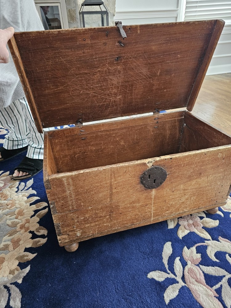 Spanish Colonial, Six-Board Cedar Chest, 18th Century