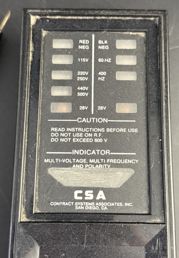 Indicator Multi-Voltage Multi Frequency Polarity Tester A1.2