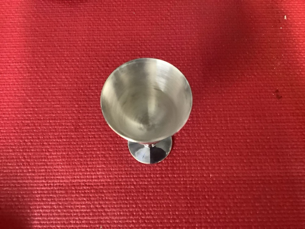 silver plated wine goblets