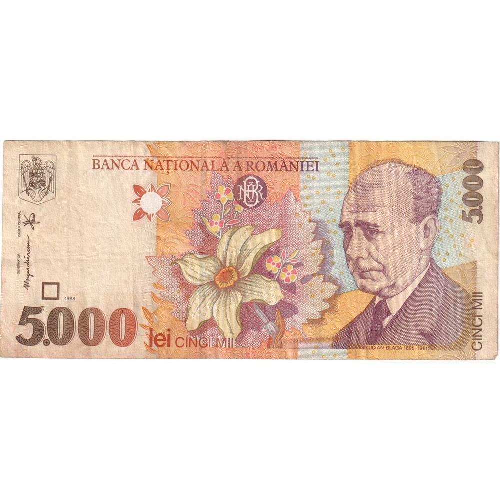 [#1242823] Romania, 5000 Lei, VF