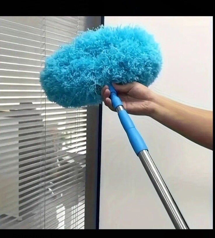 Ceiling Fan Duster Reusable Microfiber Extendable Pole!