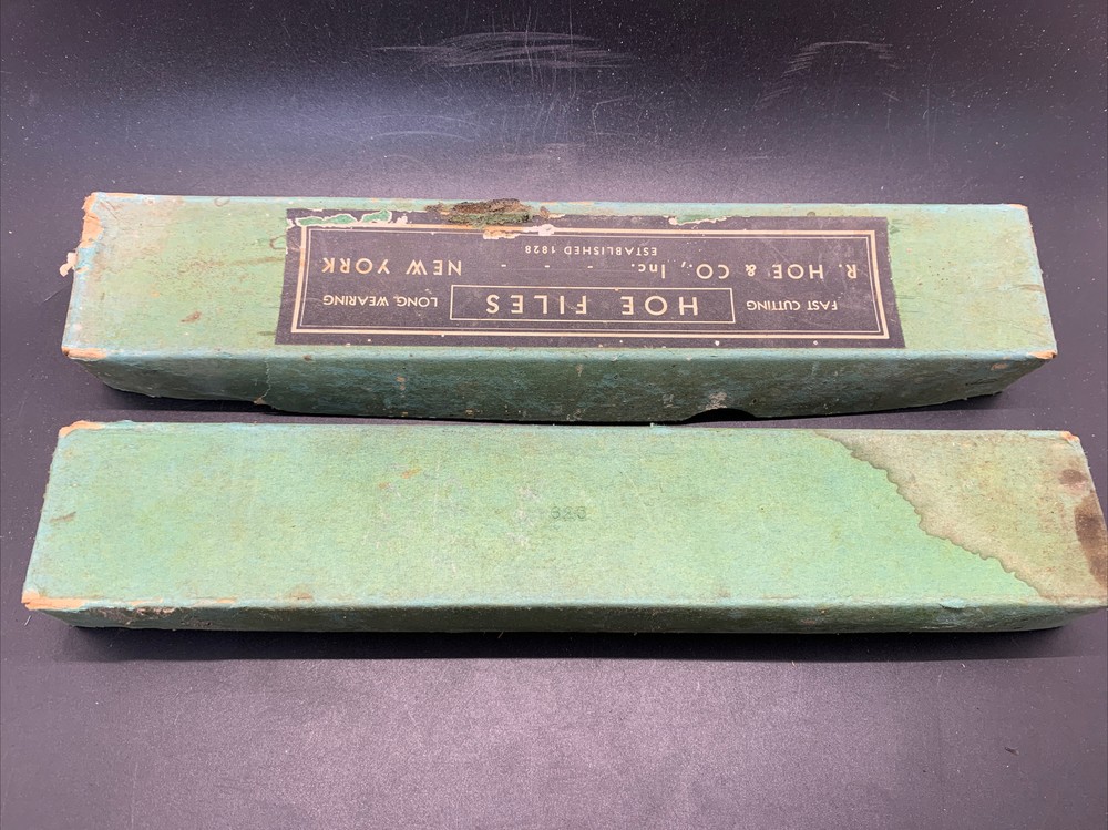 Rare R.Hoe & Co. File Empty Box-Hoe Files