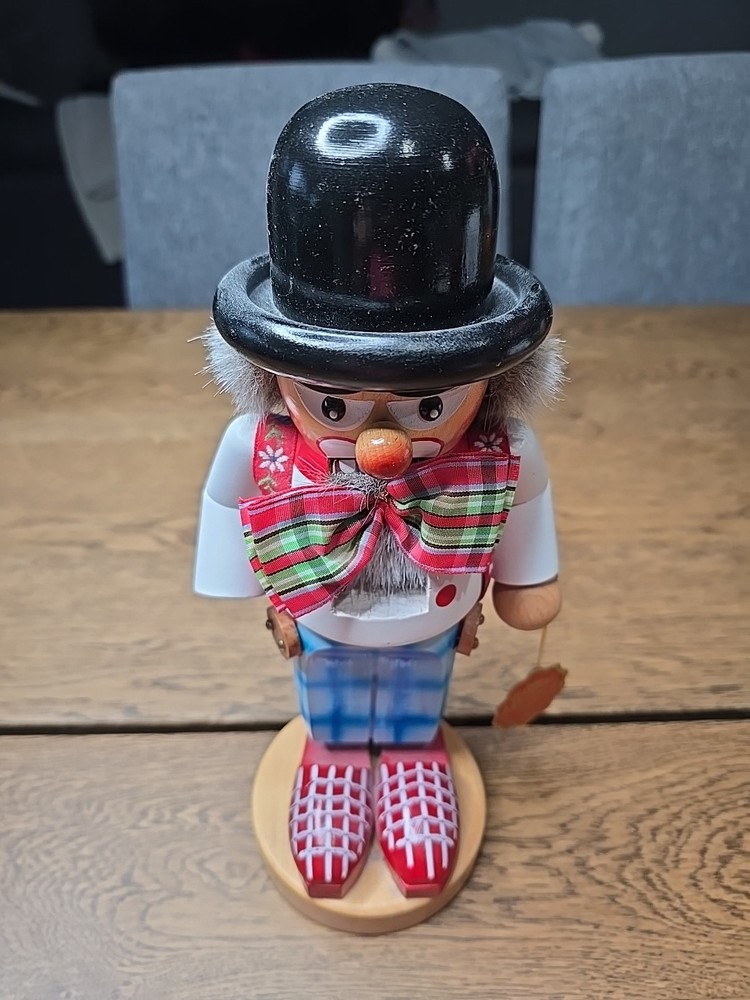 Steinbach Chubby Clown Ferdinand 11" Nutcracker Germany INCOMPLETE
