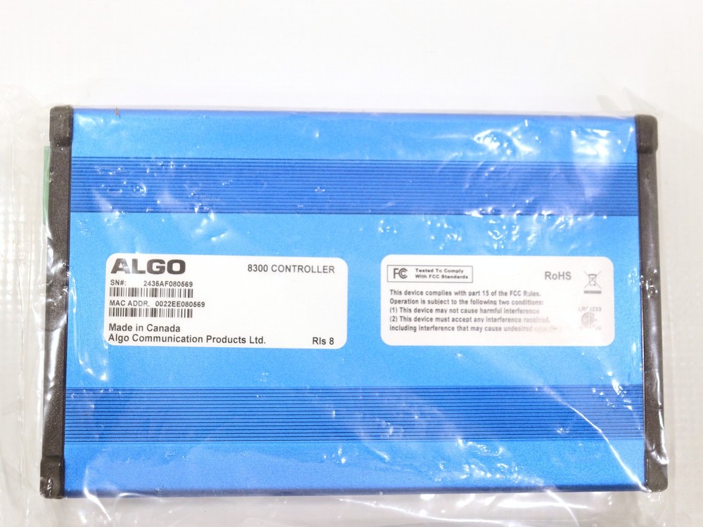 Algo 8300 Controller (Blue) w/ Mounting Accessories